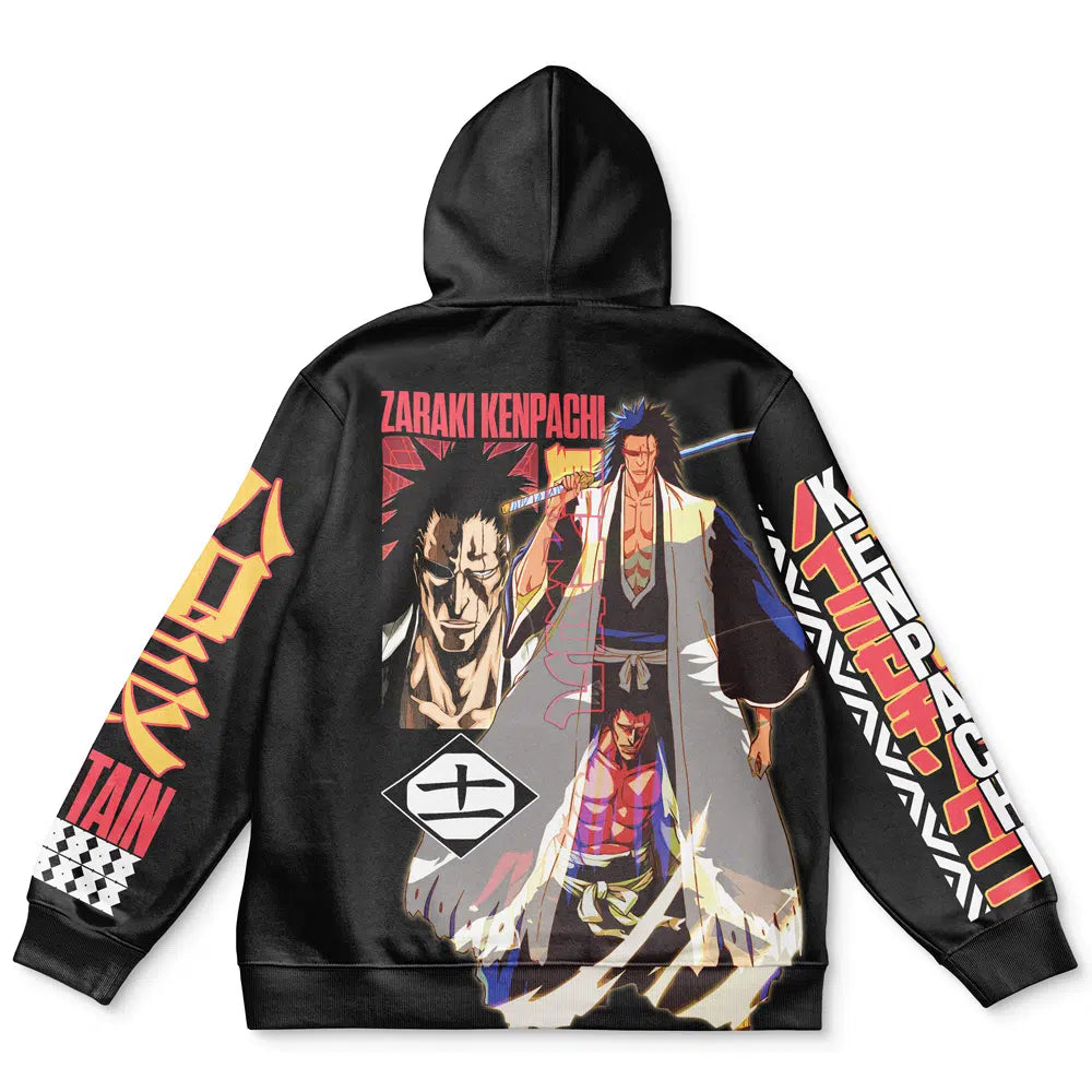 Nysekai Zaraki Kenpachi TYBWA V3 Bleach Streetwear Hoodie