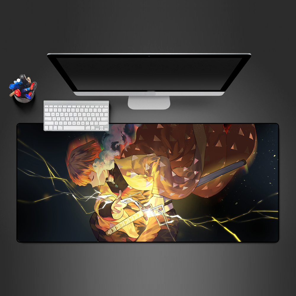 Zenitsu Lightning Size Gaming Mouse Pad - Nysekai