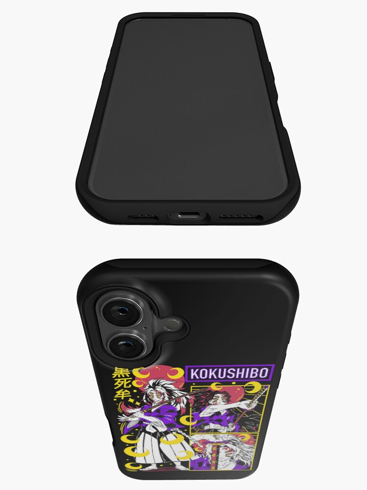 Nysekai "Kokushibo Moon Blade" Kimetsu no Yaiba iPhone 11-16 Phone Case