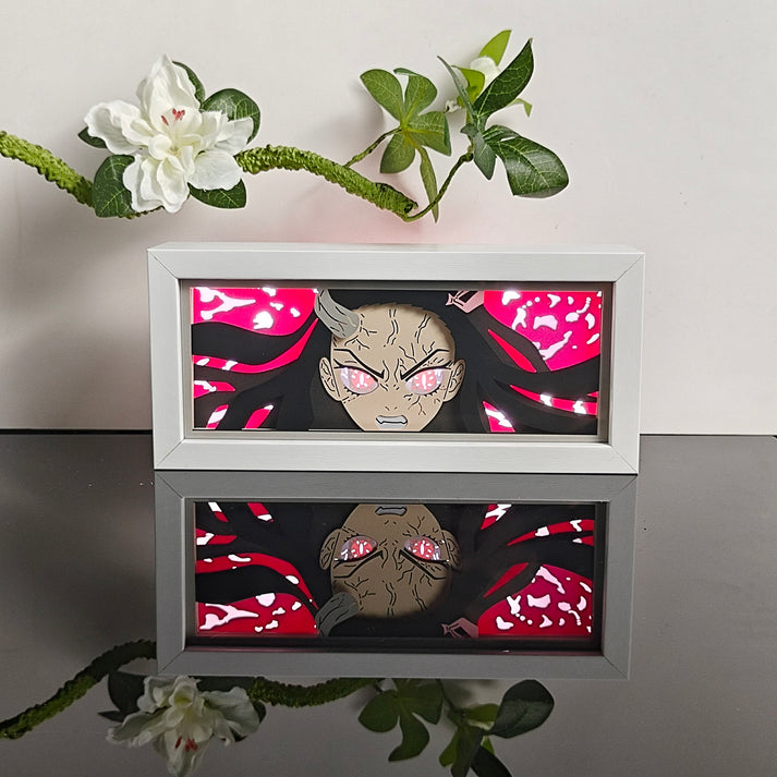 Nysekai "Nezuko Awakened" Demon Slayer Anime Light Box USB cable