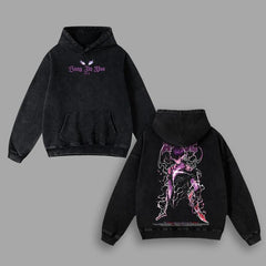 Nysekai "Sung Jin Woo Arise" Solo Leveling Vintage Oversized Hoodie