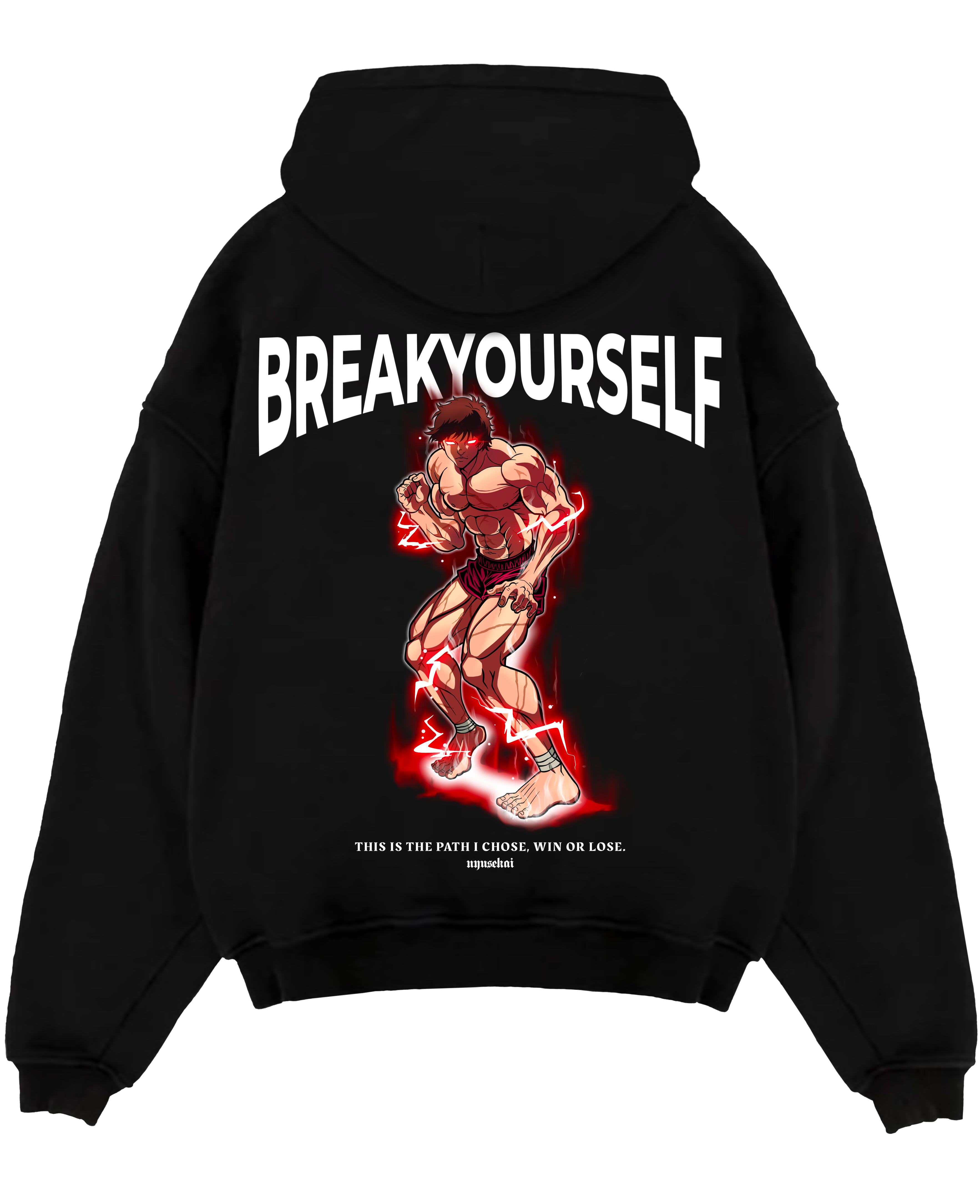 "Baki X Breakyourself - BAKI" Hoodie