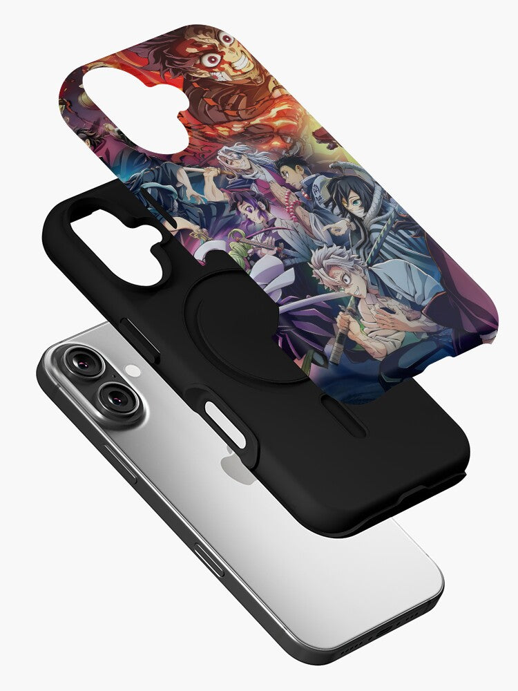 Nysekai "Kimetsu no Yaiba iPhone 11Pro-16Pro Tough Case