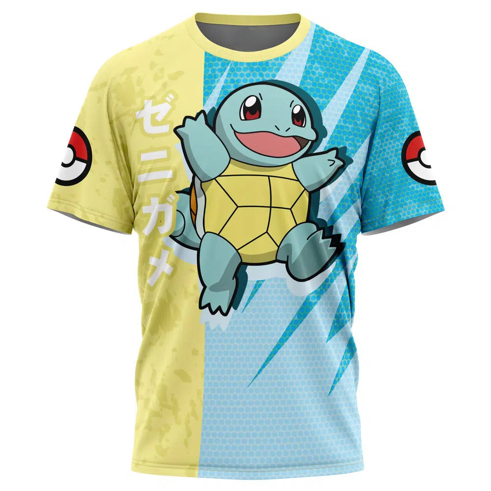 Squirtle Attack Pokemon T-Shirt