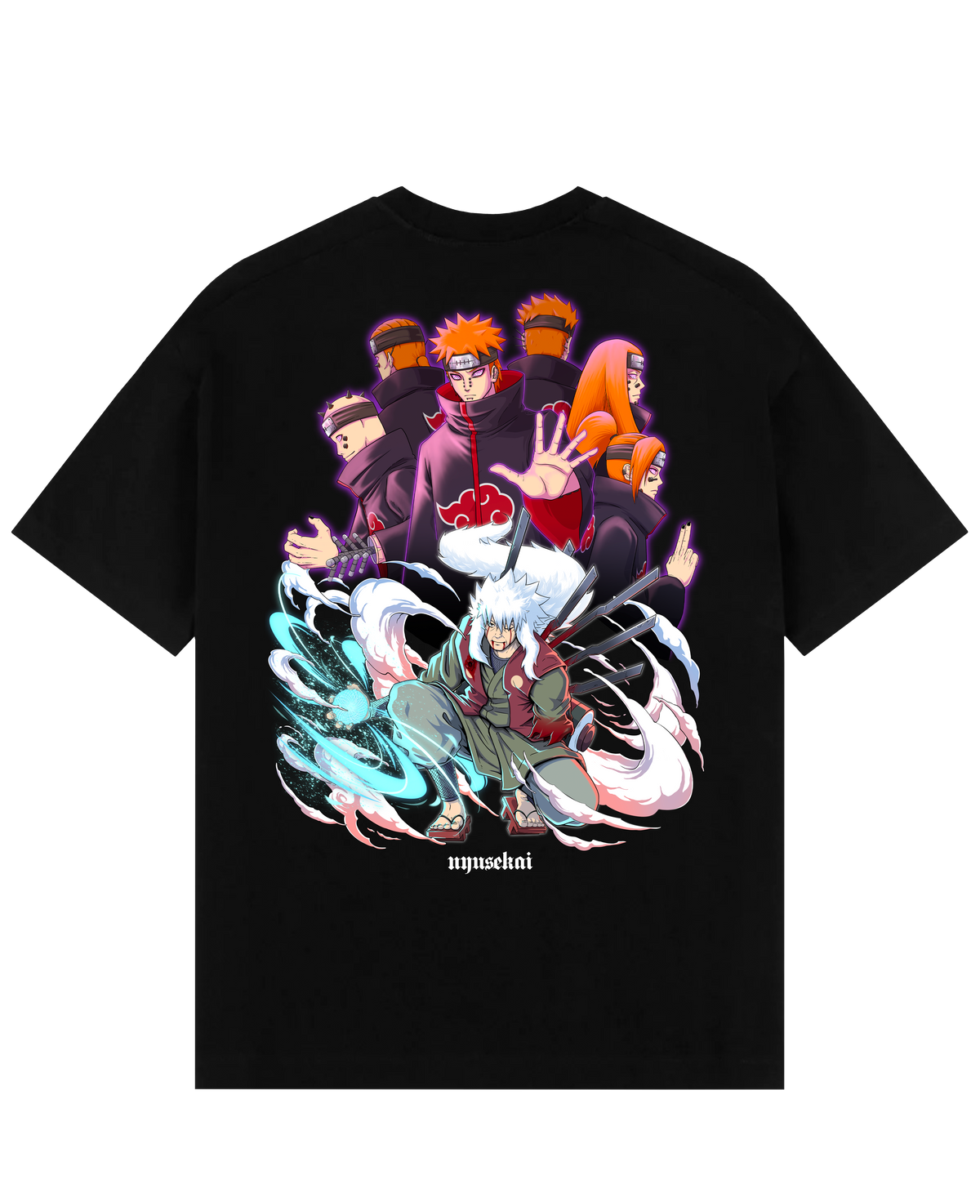 "Jiraiya X Six Paths of Pain - Naruto Shippuden" Oversize T-Shirt