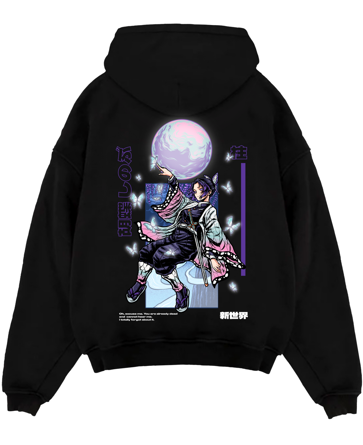 "Shinobu X Butterfly - Demon Slayer" Hoodie