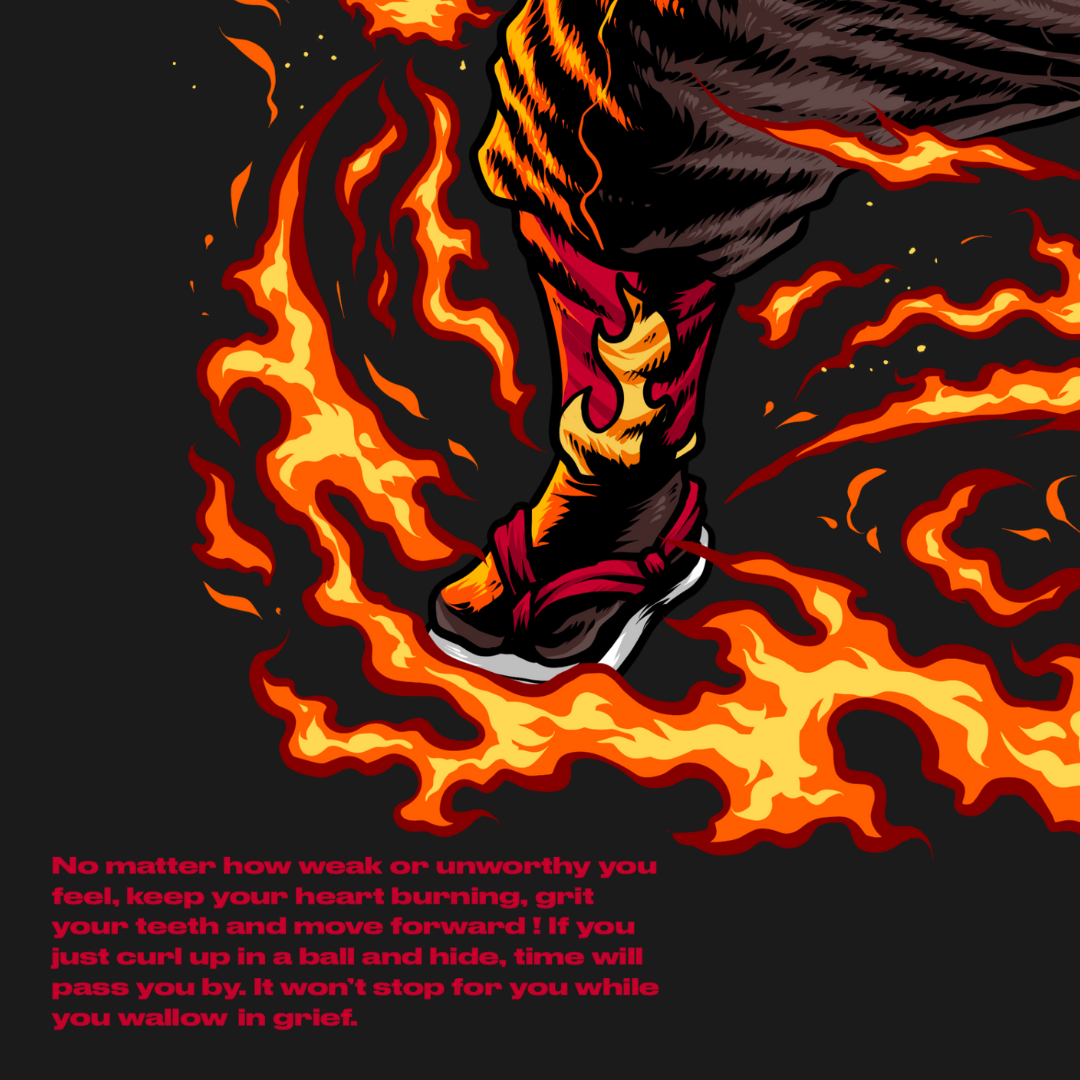 "Rengoku X Flaming Tiger - Demon Slayer" Oversize T-Shirt