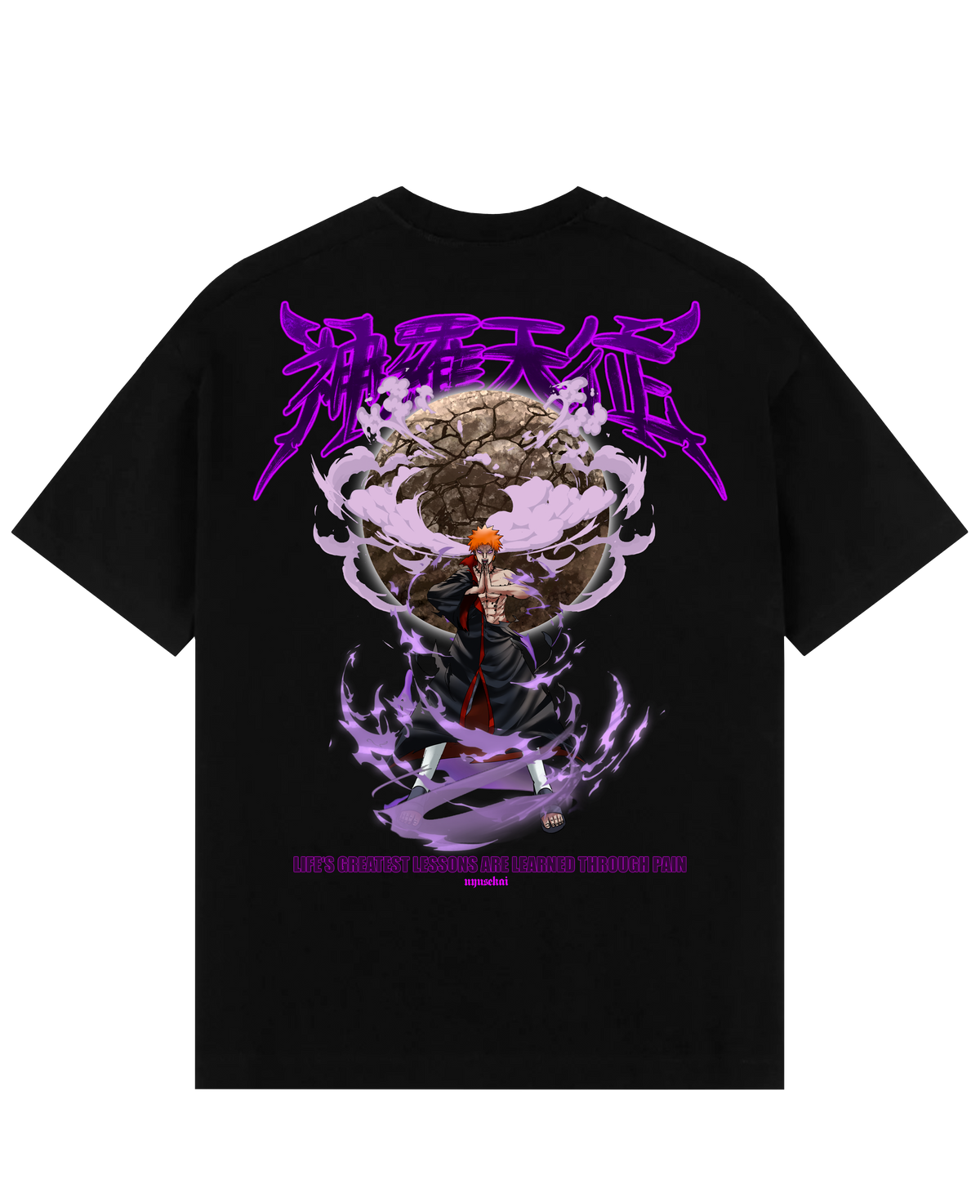 "Pain X Shinra Tensei - Naruto Shippuden" Oversize T-Shirt