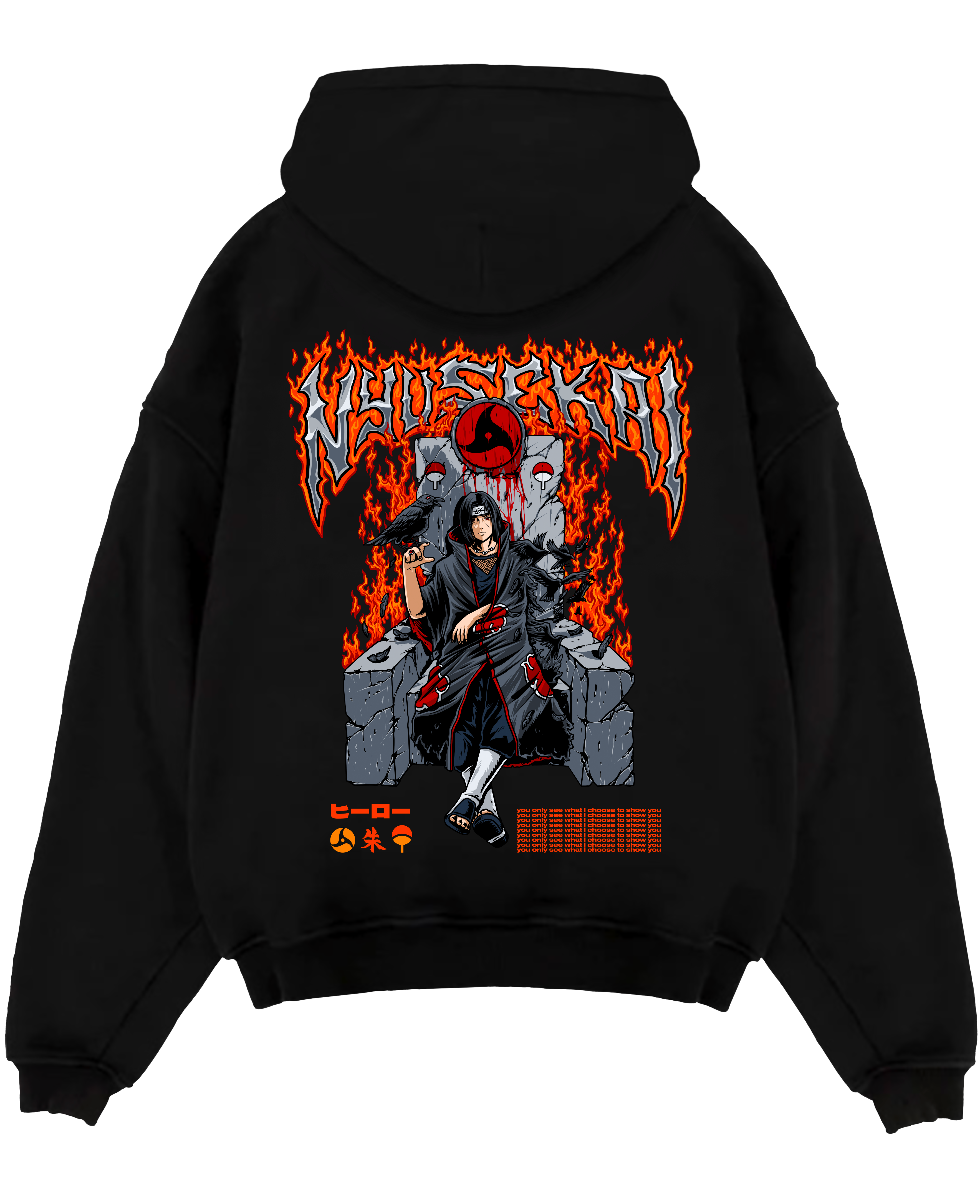 "Itachi X Throne - Naruto Shippuden" Hoodie V2