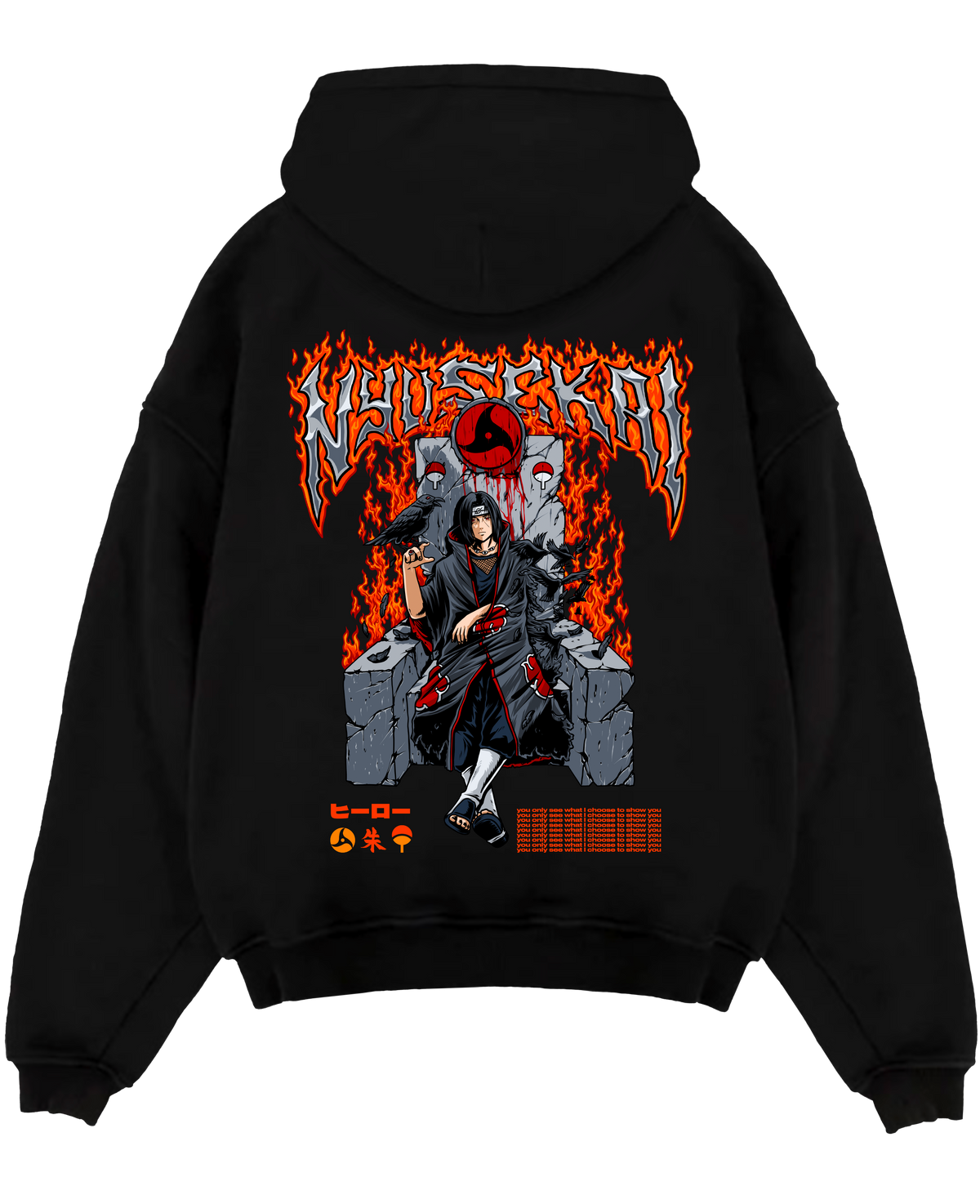 "Itachi X Throne - Naruto Shippuden" Hoodie V2