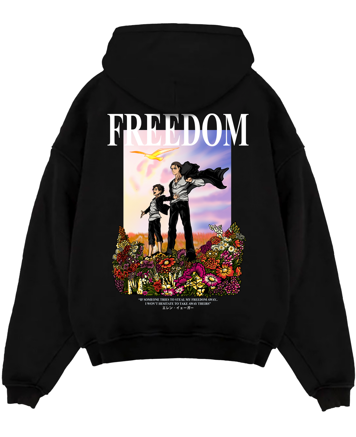 "Eren X Freedom - AOT" Hoodie