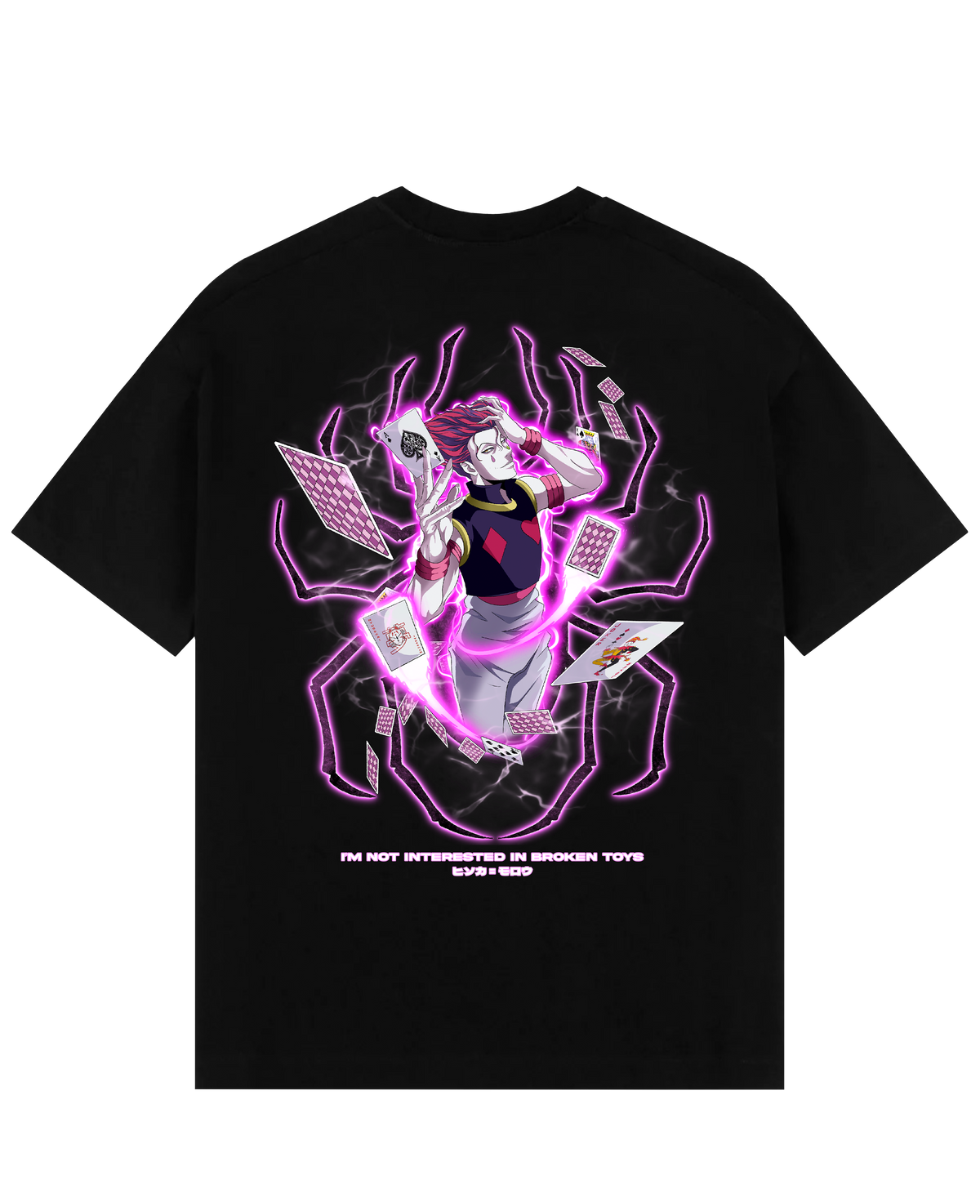 "Hisoka X Spider - Hunter X Hunter" Oversize T-Shirt