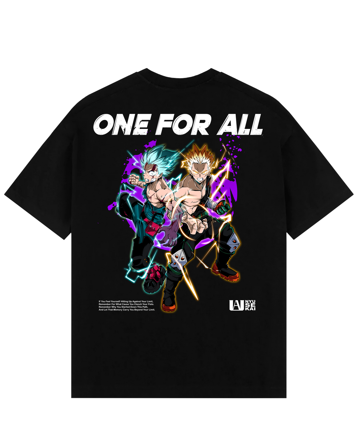 "One For All - My Hero Academia" Oversize T-Shirt