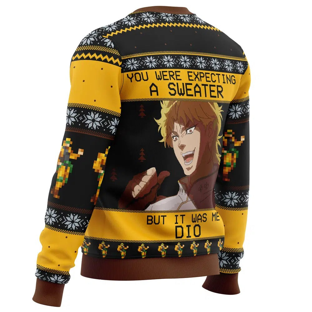 Nysekai "It Was Me Dio" Jojo’s Bizarre Adventure Ugly Sweater