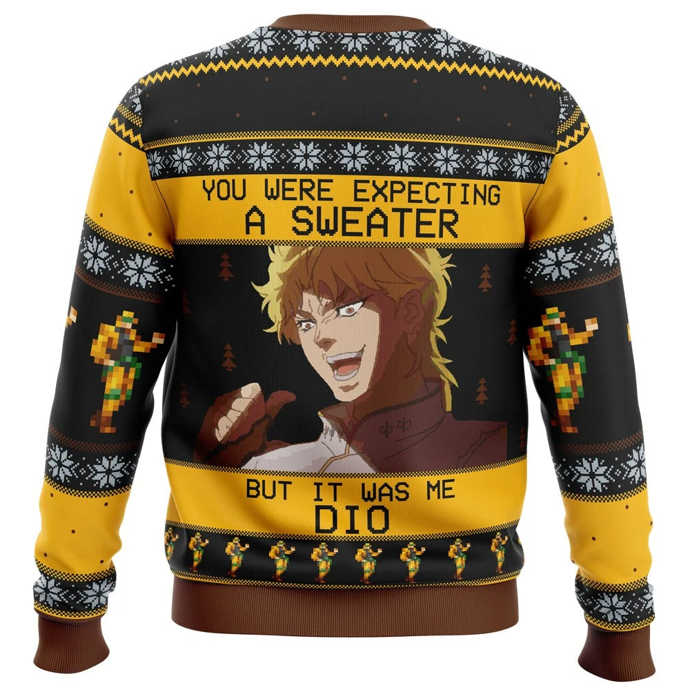 Nysekai "It Was Me Dio" Jojo’s Bizarre Adventure Ugly Sweater