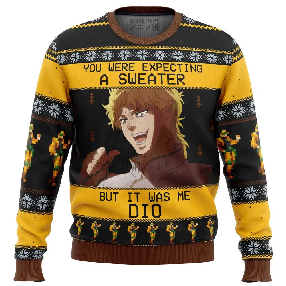 Nysekai "It Was Me Dio" Jojo’s Bizarre Adventure Ugly Sweater
