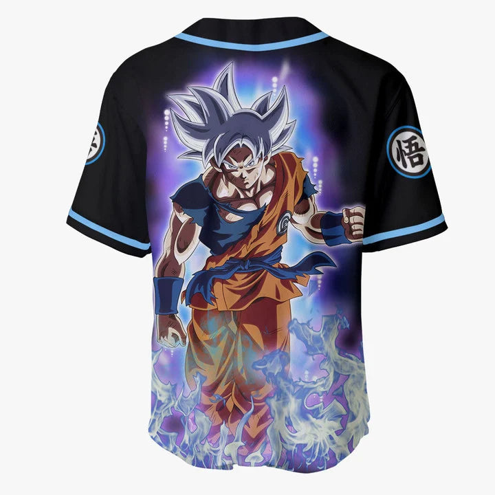 Nysekai "3D Anime Vegeta Fighter Blue Fire Custom Fandom - Dragon Ball" Baseball Tee