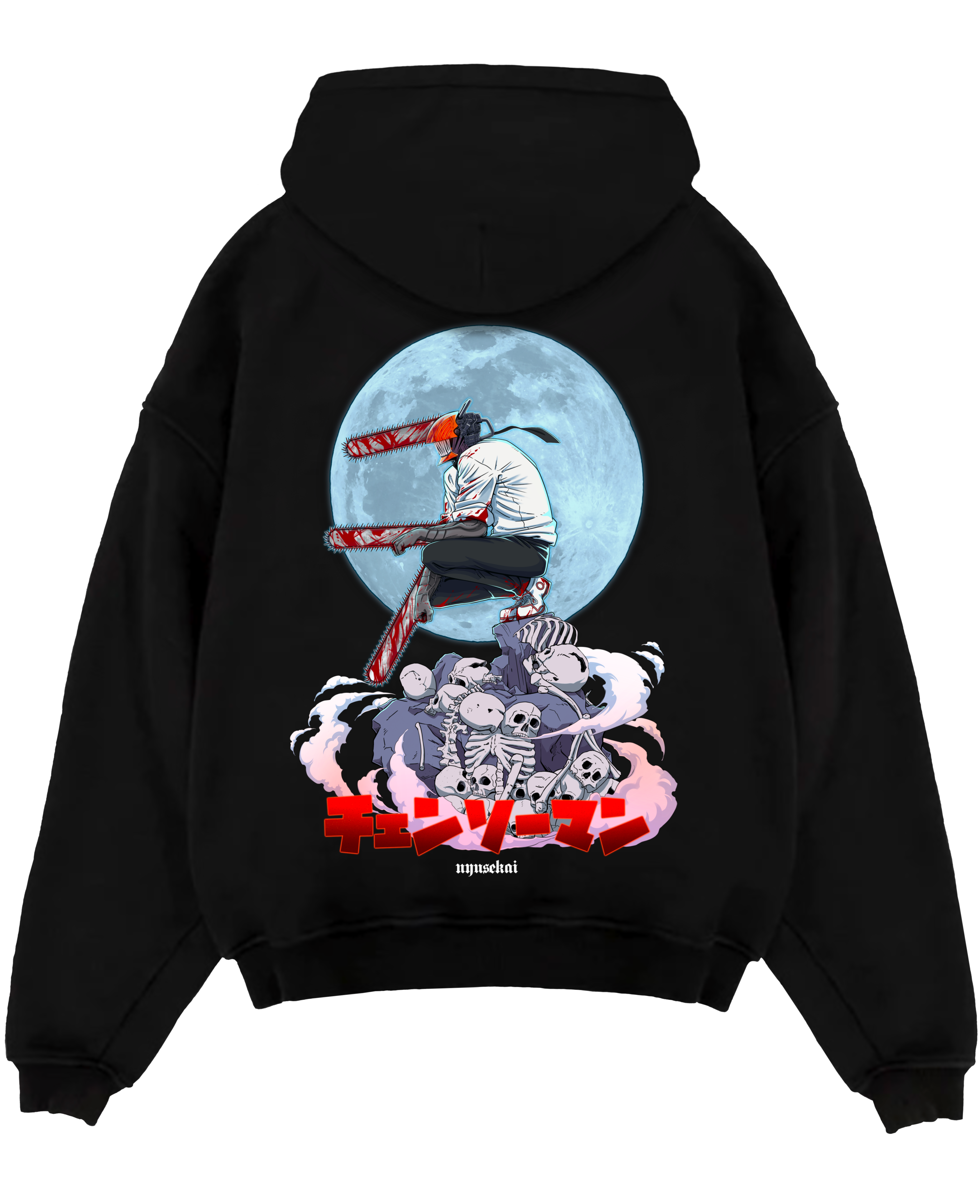 Nysekai "Chainsaw Devil x King of Hell - Chainsaw Man" Oversize T-Shirt