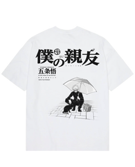 Nysekai "Gojo X my bestfriend - Jujutsu Kaisen" Oversize T-Shirt