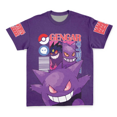 Gengar V4 Pokemon Streetwear T-Shirt