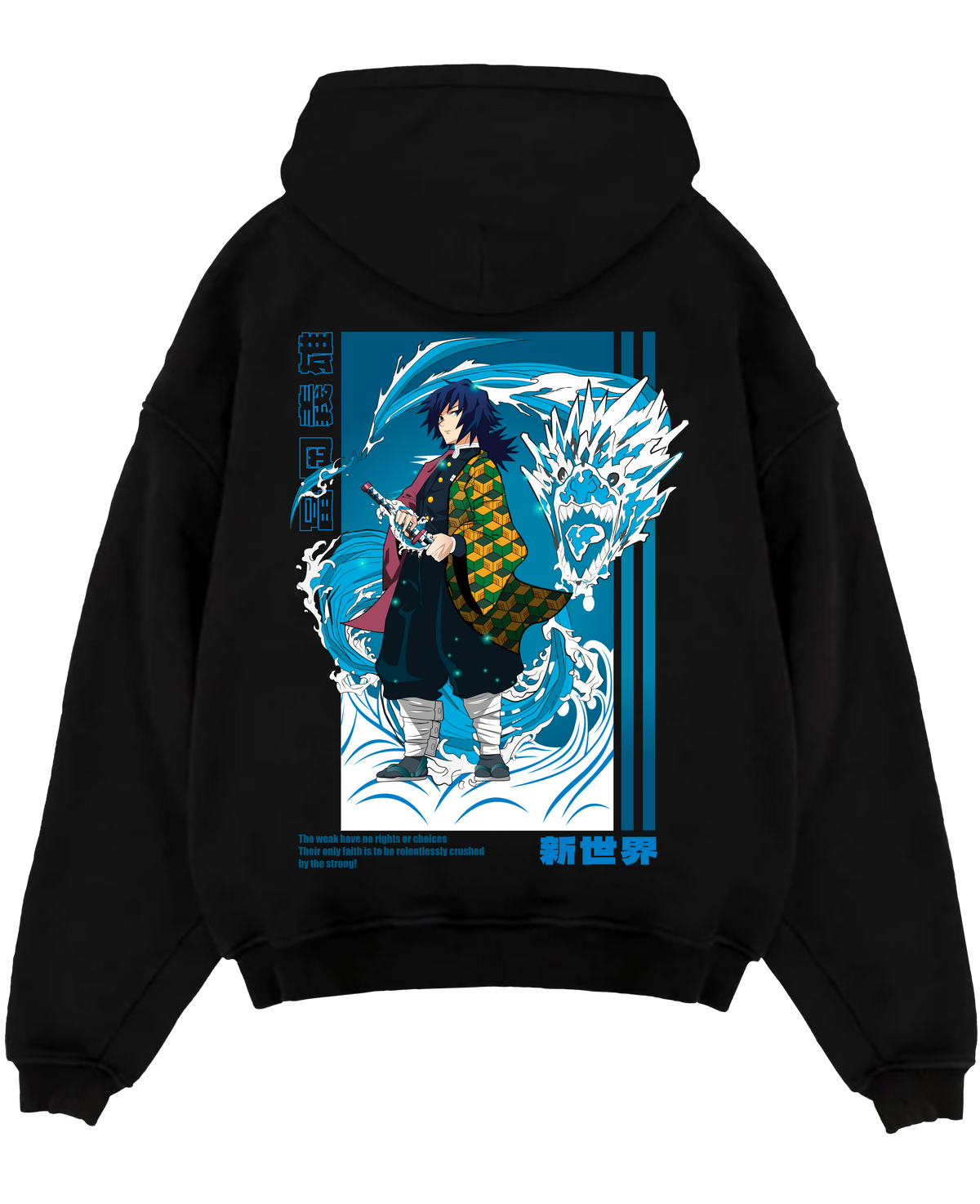 "Giyu X Water Dragon - Demon Slayer" Hoodie