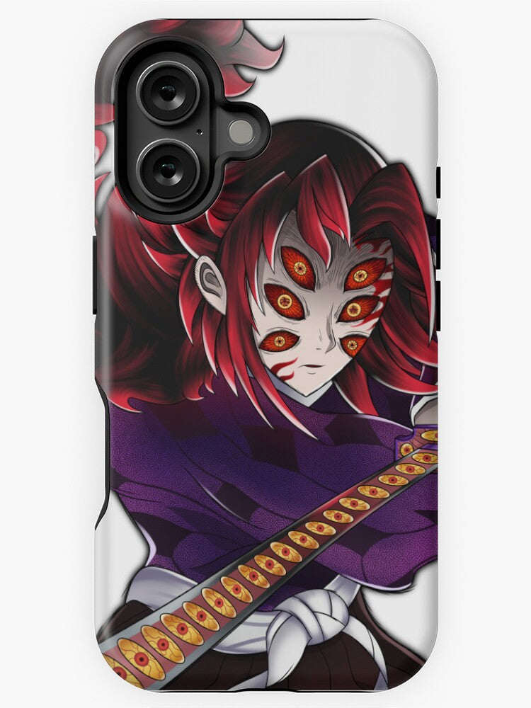 Nysekai "Kokushibo Moon Samurai 2" Demon Slayer iPhone 11-16 Phone Case