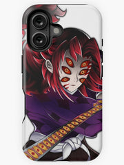 Nysekai "Kokushibo Moon Samurai 2" Demon Slayer iPhone 11-16 Phone Case