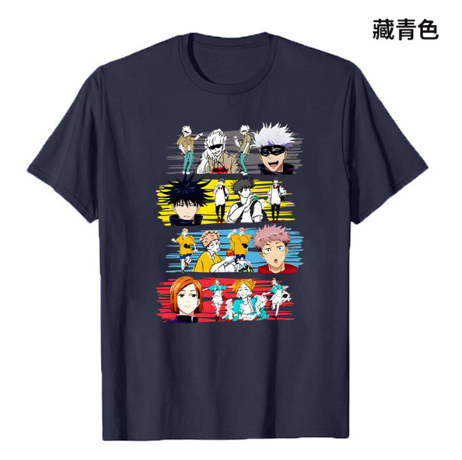 a t - shirt with the characters of anime movies on it