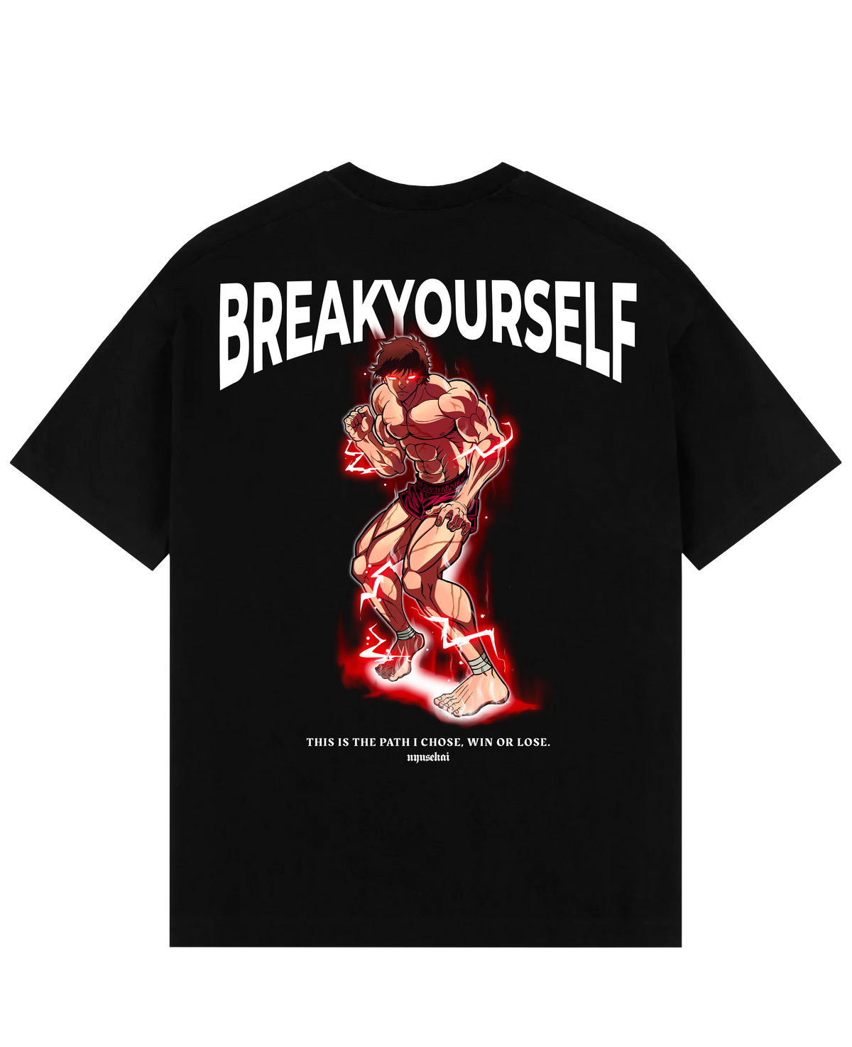 "Baki X Breakyourself - BAKI" Oversized T-Shirt