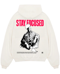 "Saitama X Stay Focused - One Punch Man" Hoodie