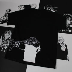 Nysekai "Sukuna X Firre Arrow - Jujutsu Kaisen" Vintage Oversize T Shirt