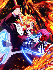 Nysekai "Mugen Train Arc" Demon Slayer iPhone 11Pro-16Pro Tough Case
