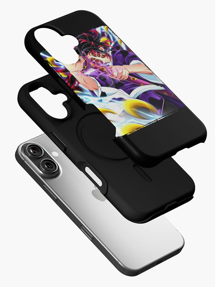 Nysekai "Kokushibo Upper Moon One" Demon Slayer Infinity Arc iPhone 11-16 Phone Case
