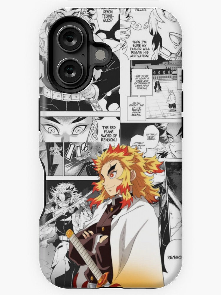 Nysekai "Rengoku Kyojuro" Demon Slayer iPhone 11Pro max-16Pro max Tough Case