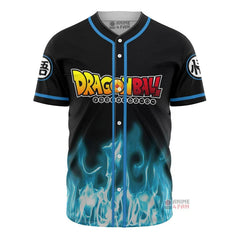 Nysekai "3D Anime Goku Blue Custom Fandom -  Dragon Ball" Baseball Tee