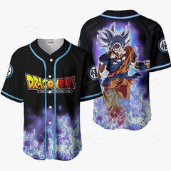 Nysekai "3D Anime Vegeta Fighter Blue Fire Custom Fandom - Dragon Ball" Baseball Tee