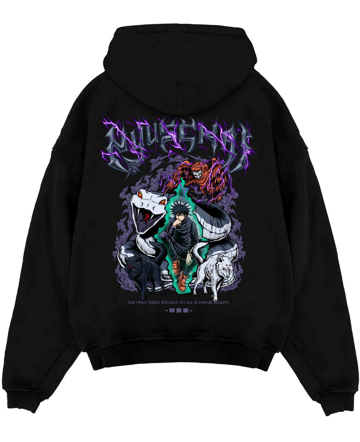 "Megumi X Reality - Jujutsu Kaisen" Hoodie