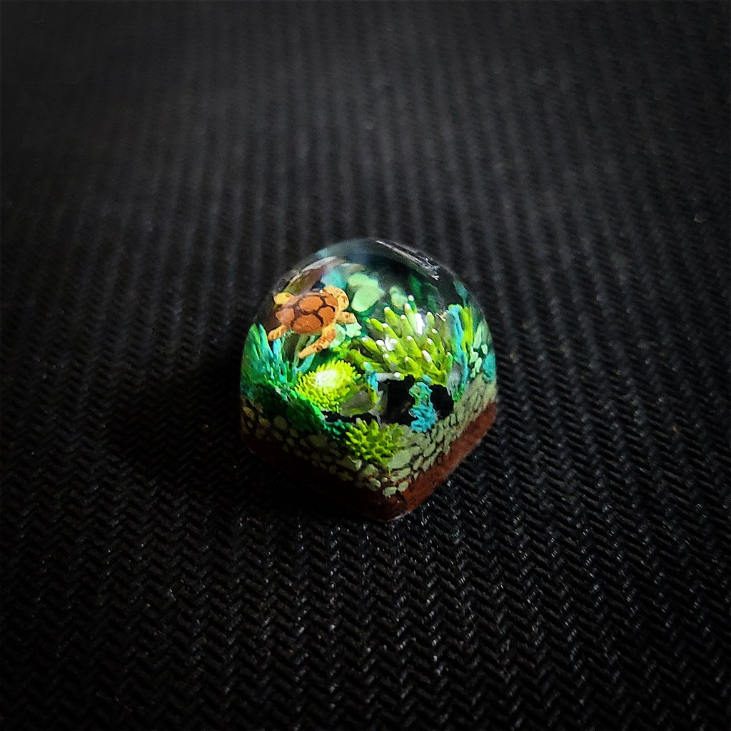 Nysekai "Coral" A Coral Reef Resin Keycap