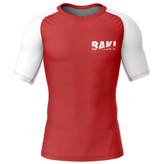 Baki the Grappler Short Sleeve Rash Guard Compression Shirt