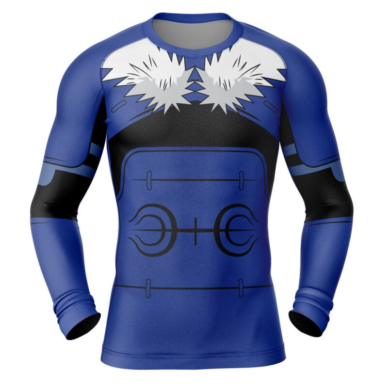 Tobirama Senju Naruto Long Sleeve Rash Guard Compression