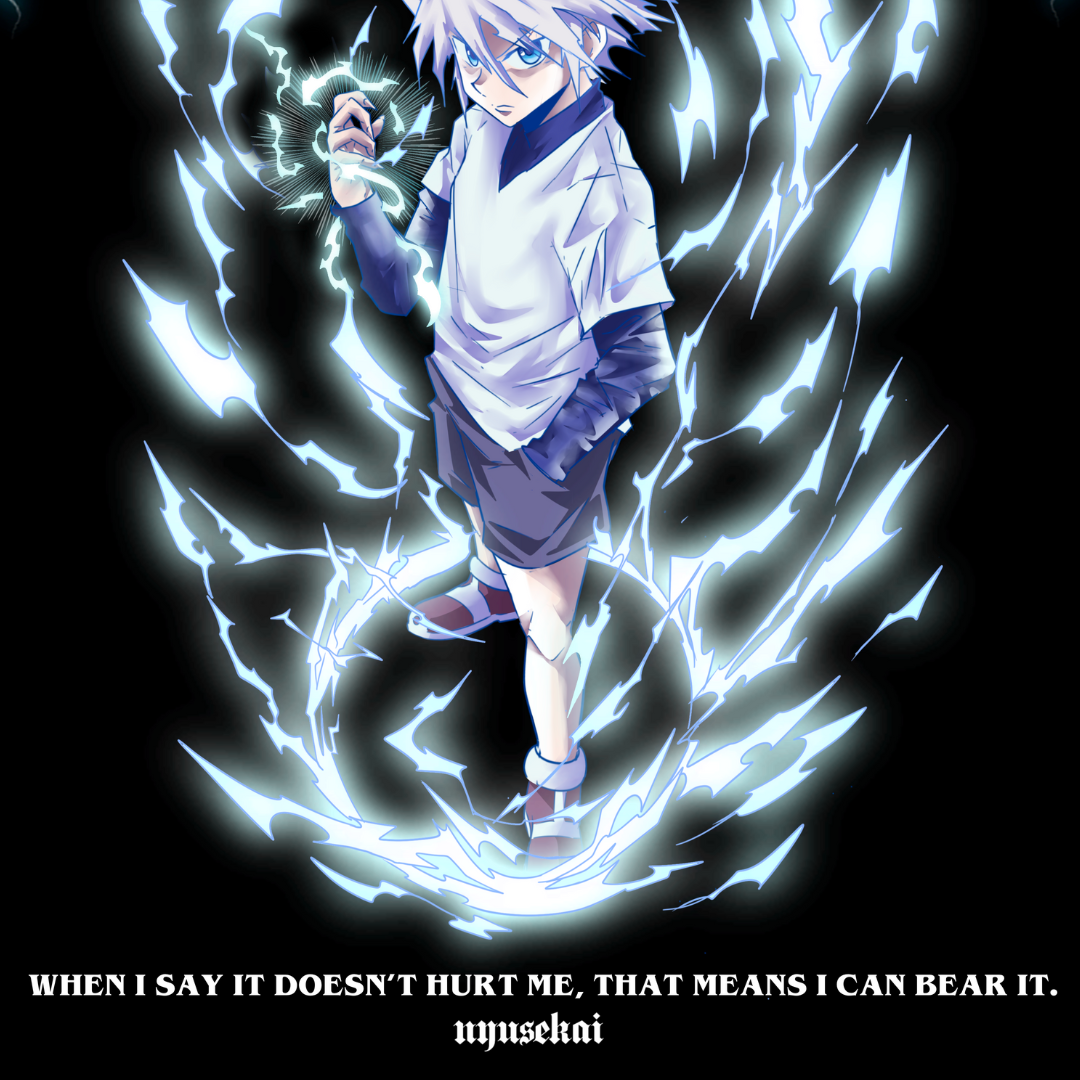 "Killua X Godspeed - Hunter X Hunter" Oversize T-Shirt V2