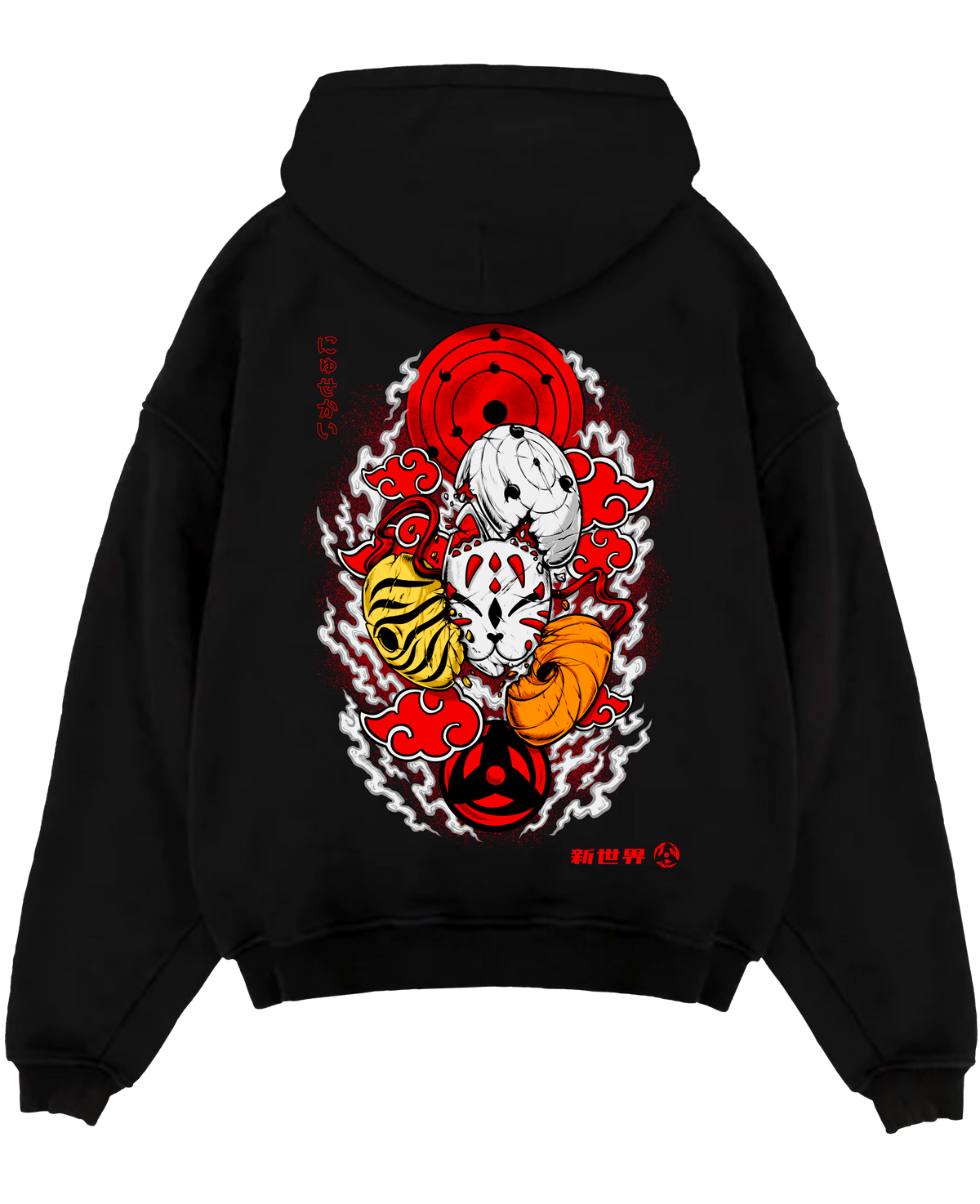 "Triple Obito X Nyusekai - Naruto Shippuden" Hoodie