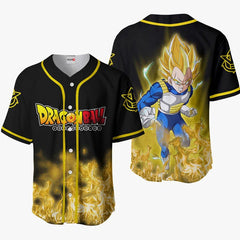 Nysekai "3D Anime Vegeta Super Saiyan Custom Fandom - Dragon Ball" Baseball Tee