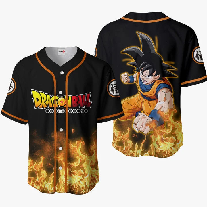 Nysekai "3D AnimeGoku Custom Fandom - Dragon Ball"  Baseball Tee