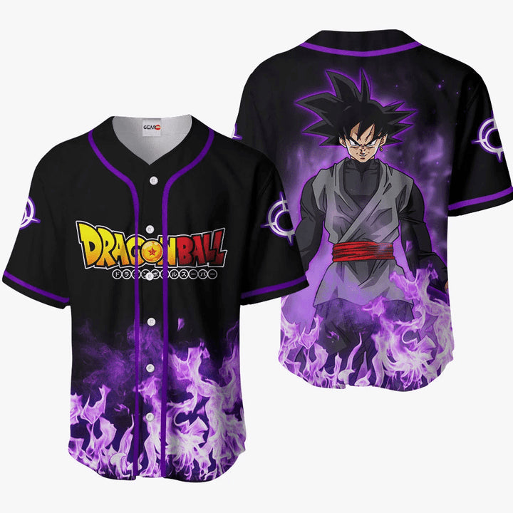 Nysekai "3D Anime Goku Black Custom Fandom -  Dragon Ball" Baseball Tee