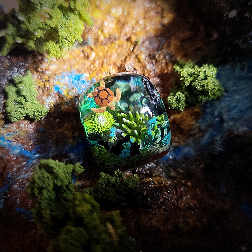 Nysekai "Coral" A Coral Reef Resin Keycap