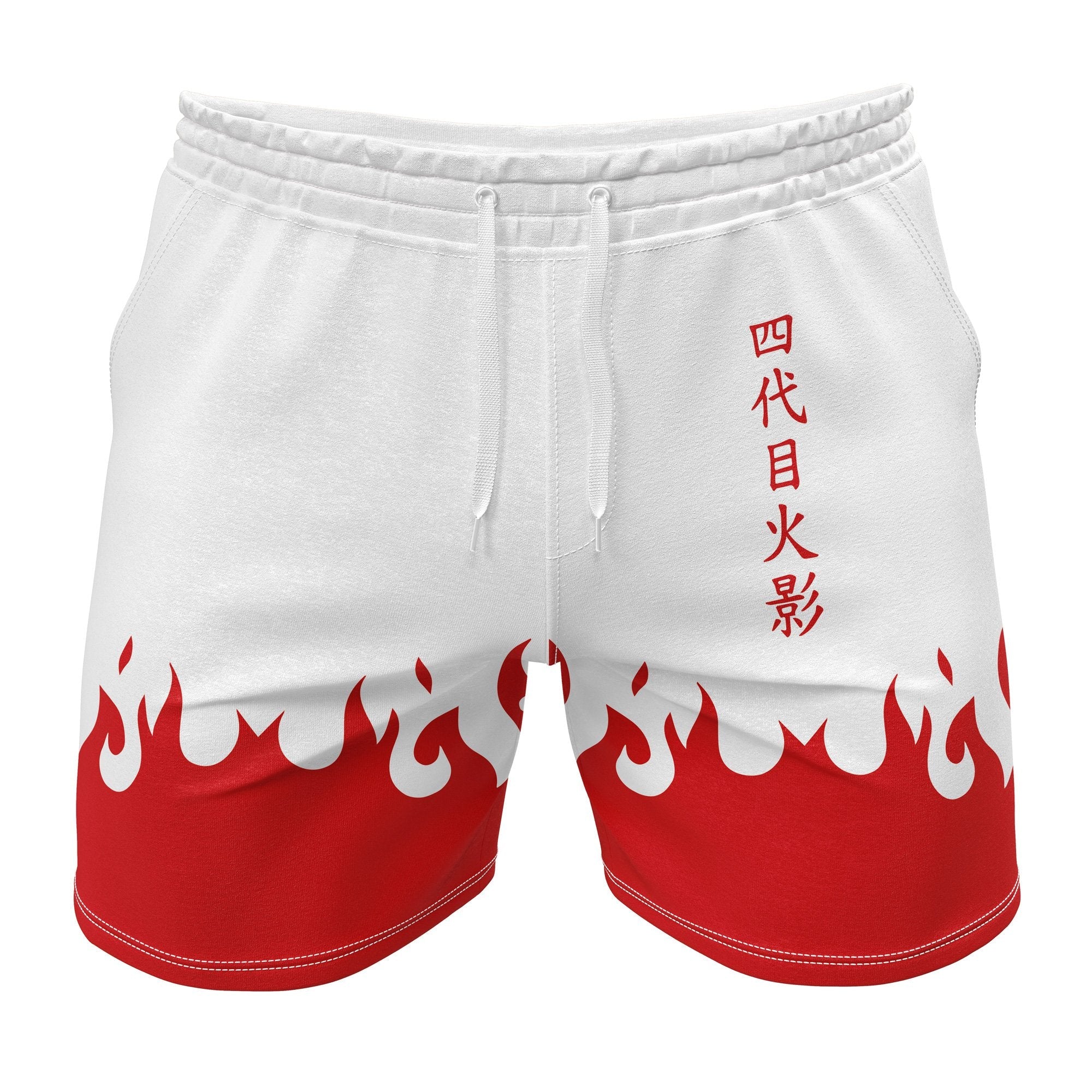 4th Hokage Cloak Naruto Gym Shorts