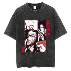 Nysekai "Rescue Team" Bleach Vintage Washed Oversized T-Shirt