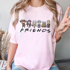 Beyond Journey's End Friends - Sousou no frieren T shirt - Nysekai