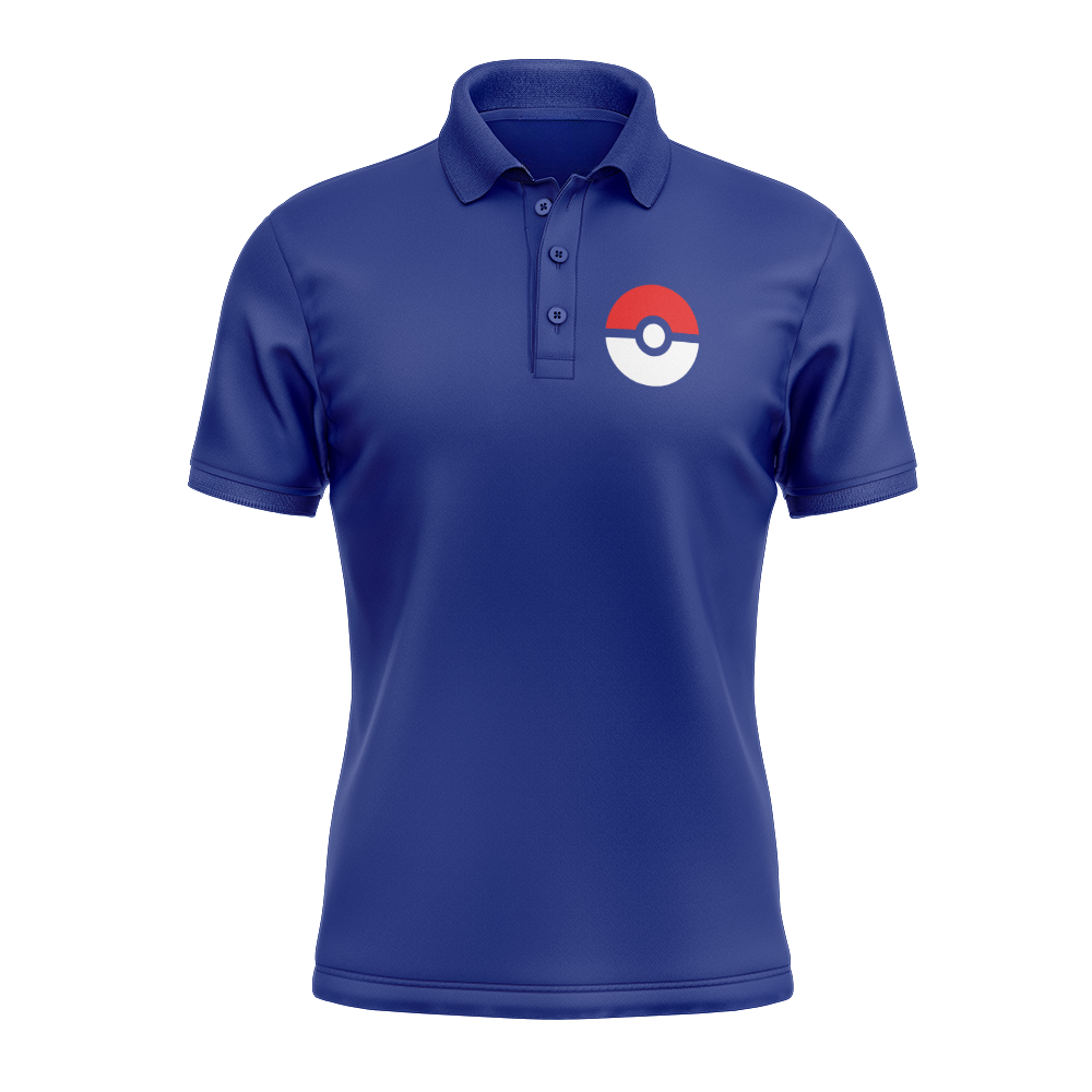 Vaporeon Pokemon Polo Goft Shirt